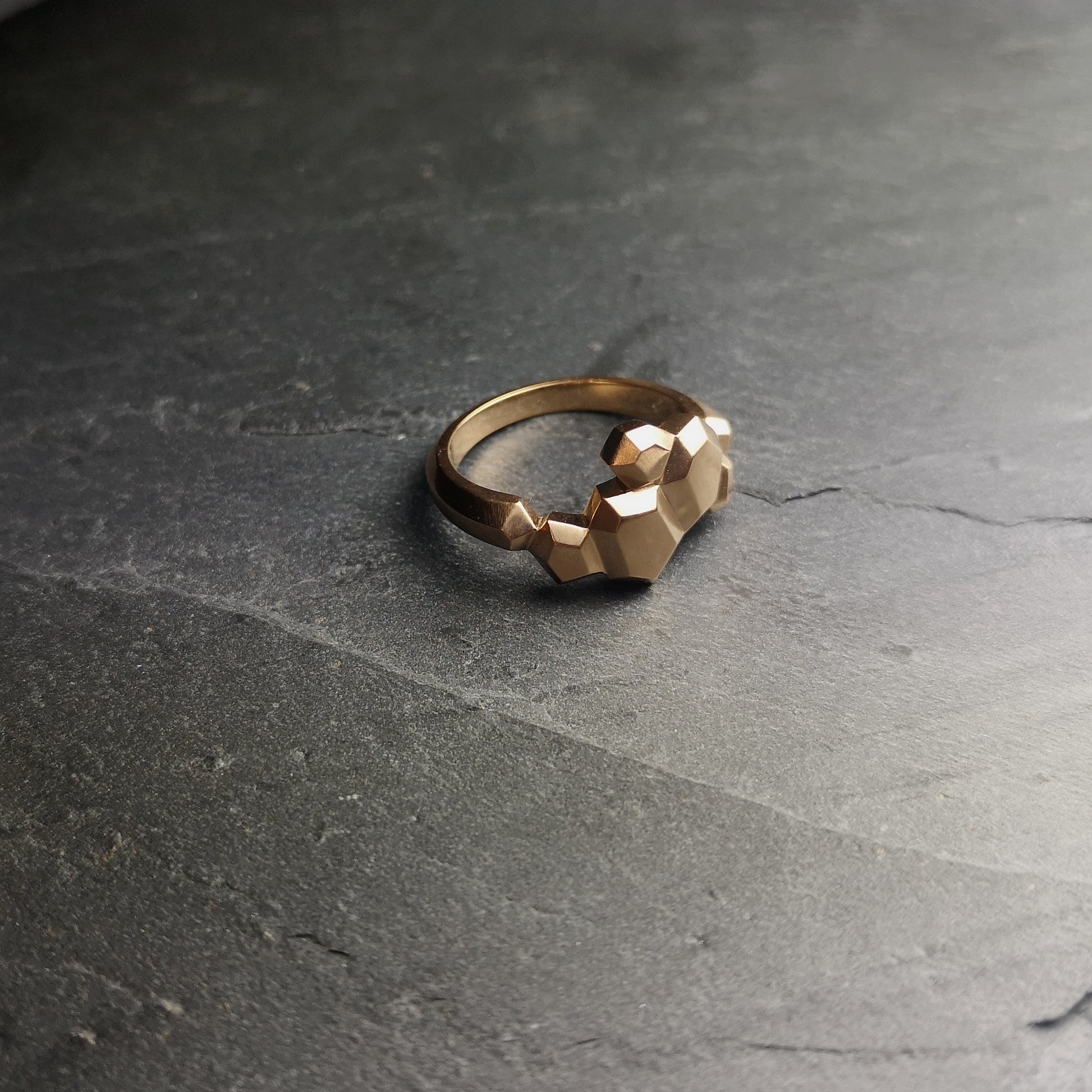Bague Kryptonia - Or blanc