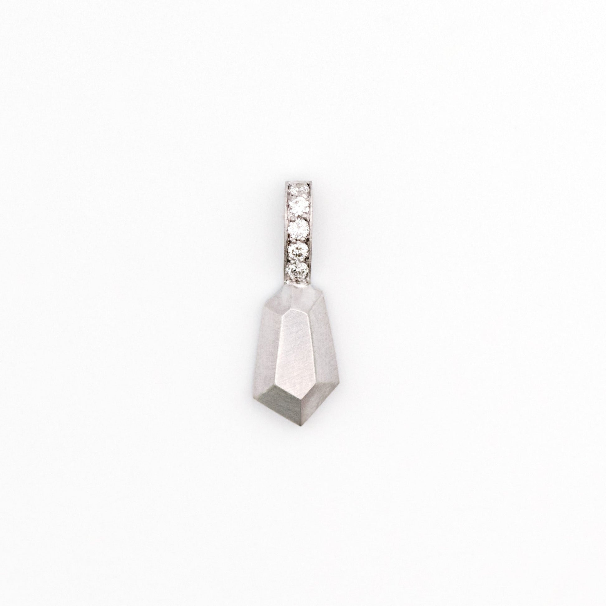 Pendentif Kryptonia - Diamants et or blanc