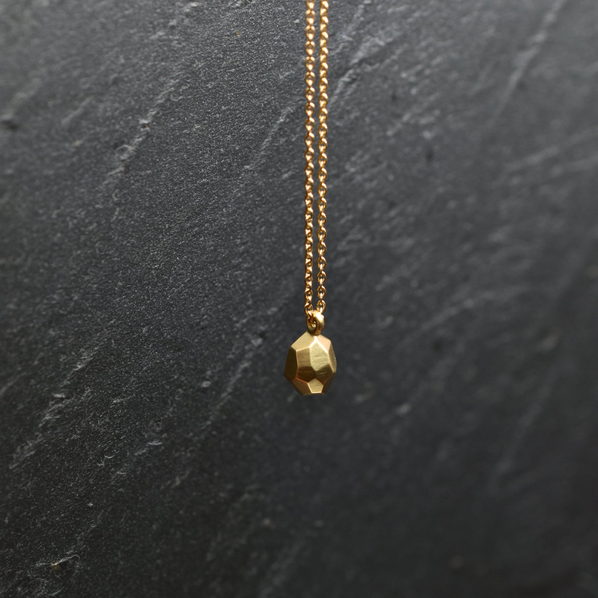 Collier Meteore - Saphir jaune et or jaune